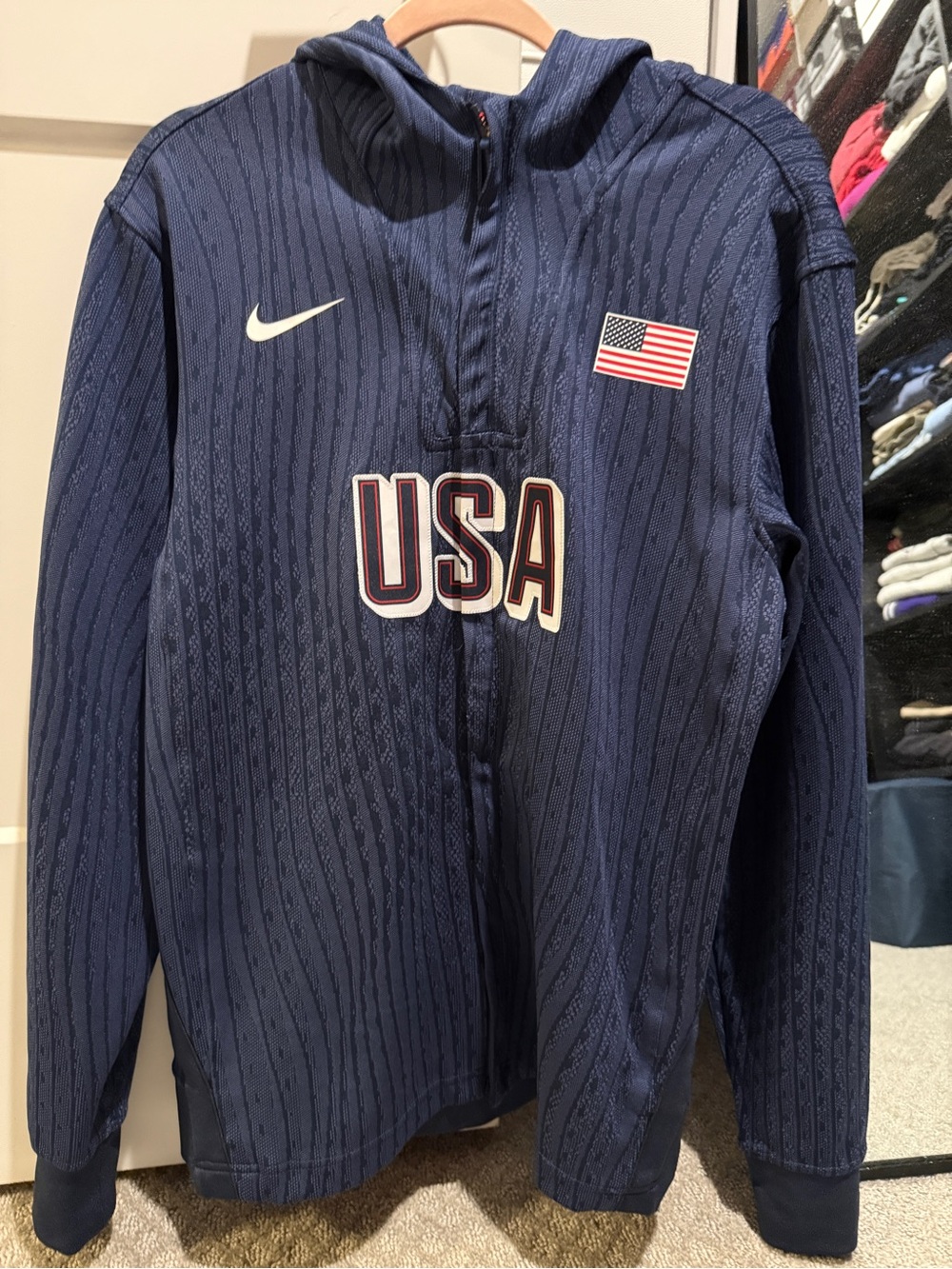 Nike Dri-FIT ADV Team USA Basketball Game Jacket